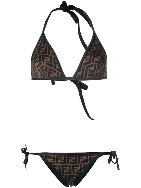 fendi bathing suit|fendi high waisted bikini.